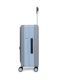 Baomi Folding Trolley Blue Grey Hard Trolley