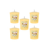 Yankee Candle Classic Votive Vanilla Cupcake Scented Candles - Pack of 5