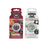 Yankee Candle Smart Scent Vent Clip Air Freshener - Pack of 2 - Black Cherry and Fluffy Towels
