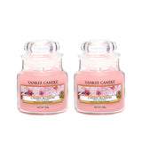 Yankee Candle Classic  Jar Cherry Blossom Scented Candles - Pack of 2