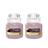 Yankee Candle Classic  Jar Dried Lavender & Oak Scented Candles - Pack of 2