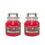 Yankee Candle Classic  Jar Red Raspberry Scented Candles - Pack of 2