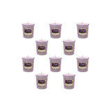 Yankee Candle Classic Votive Dried Lavender & Oak Scented Candles - Pack of 10