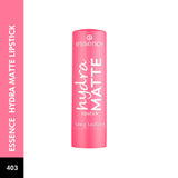 essence hydra MATTE lipstick 403 Peach it!