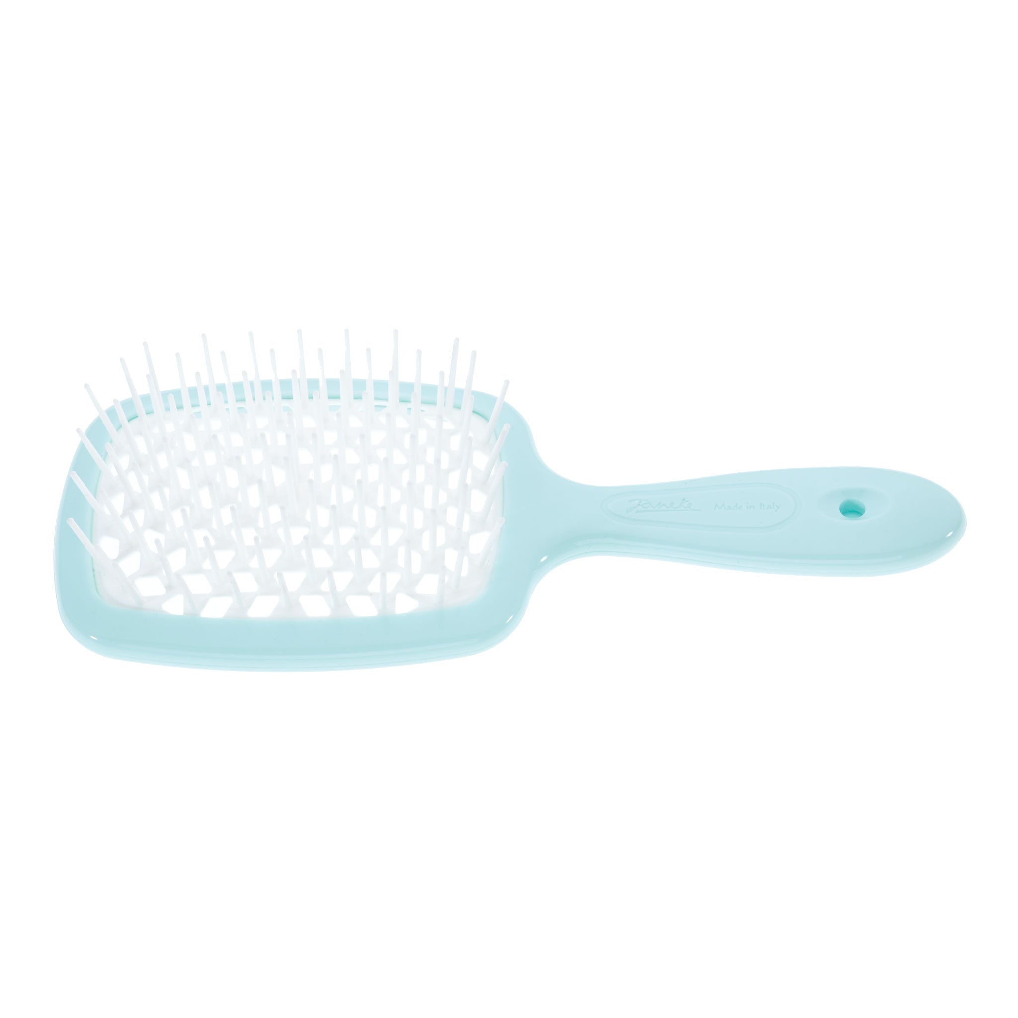 Janeke Professional Pastel Turquoise Hair Brush