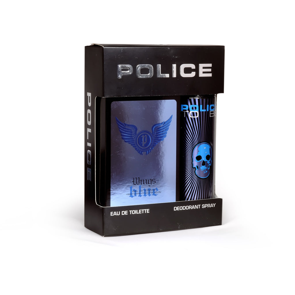 Police Blue Wings Gift Set(Eau de Toilette 100ml+Deo200ml)