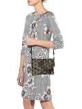 BAOMI Geometric Bucket Range Gold Color Soft One Size Handbag