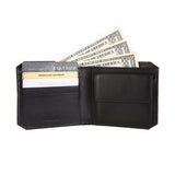 CROSS Acute Matt Bi-Fold Coin Wallet - Black