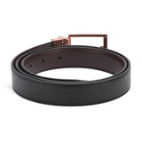 CROSS Almeria Luxury Mark 30Mm Pronged -Black & Brown Belt