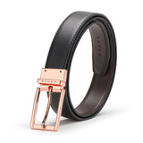 CROSS Almeria Luxury Mark 30Mm Pronged -Black & Brown Belt