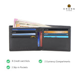 CROSS PRESTON SLIM WALLET+AGENDA PEN -BLACK
