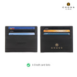 Cross Preston Slim Wallet + Card Case Combo - Brown
