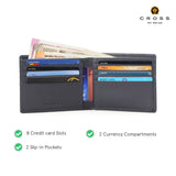 CROSS PHEONIX SLIM WALLET+CARD CASE- NAVY