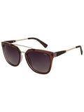 INVU Retro Square Sunglass with purple  lens for Men & Women