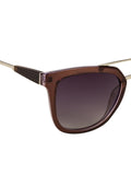 INVU Retro Square Sunglass with purple  lens for Men & Women