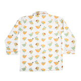 CASA DE NEENEE Bird Cotton Notched Pyjama Set, 2-3 Yrs