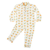 CASA DE NEENEE Bird Cotton Manderine Pyjama Set, 8-10 Yrs