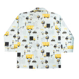 CASA DE NEENEE Busystreet Cotton Notched Pyjama Set, 3-4 Yrs