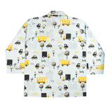 CASA DE NEENEE Busystreet Cotton Notched Pyjama Set, 4-5Yrs