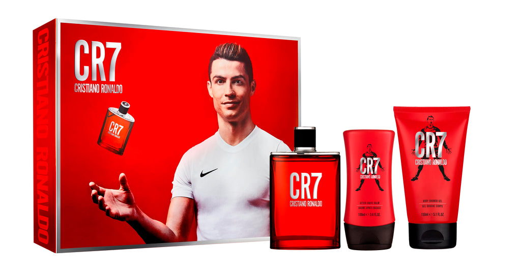 Cristiano Ronaldo CR7 Gift Set (100ml Eau de Toilette + 150ml Shower Gel + 100ml After Shave Balm)