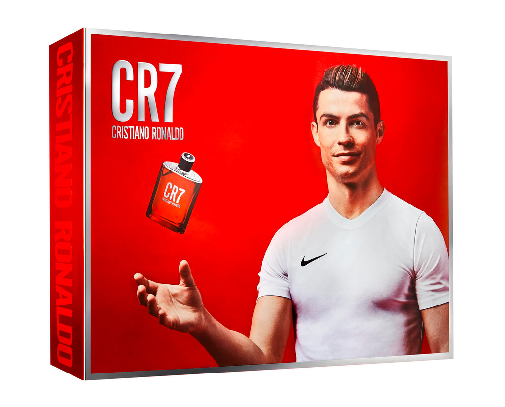 Cristiano Ronaldo CR7 Gift Set (100ml Eau de Toilette + 150ml Shower Gel + 100ml After Shave Balm)