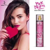 Dorall Collection Pink Hearts Fragrance Body Mist For Women 236ml