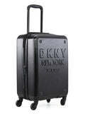 DKNY NEW YORKER Black Matallic Color ABS Material Hard Trolley