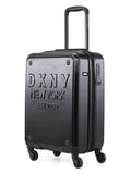DKNY NEW YORKER Black Matallic Color ABS Material Hard Trolley