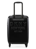 DKNY NEW YORKER Black Matallic Color ABS Material Hard Trolley