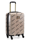 DKNY ON REPEAT Beige Color ABS Material Hard Trolley