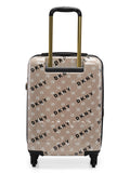 DKNY ON REPEAT Beige Color ABS Material Hard Trolley