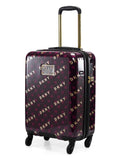 DKNY ON REPEAT Aubergine & Pink Color ABS Material Hard Trolley