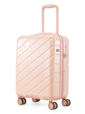 DKNY BIAS Pink Color ABS Material Hard Trolley