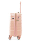 DKNY BIAS Pink Color ABS Material Hard Trolley