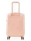 DKNY BIAS Pink Color ABS Material Hard Trolley