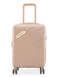 DKNY BIAS Brown Color ABS Material Hard Trolley