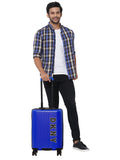 DKNY BLAZE HS Range Neo Blue Color Hard Luggage