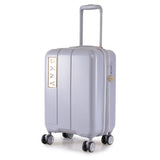 Dkny City Block Range Silver Color 20" Hard Cabin Size Trolley