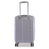 Dkny City Block Range Silver Color 20" Hard Cabin Size Trolley