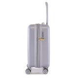 Dkny City Block Range Silver Color 20" Hard Cabin Size Trolley