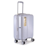Dkny City Block Range Silver Color 20" Hard Cabin Size Trolley
