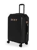 DKNY Allore Hard Cabin Black Luggage Trolley