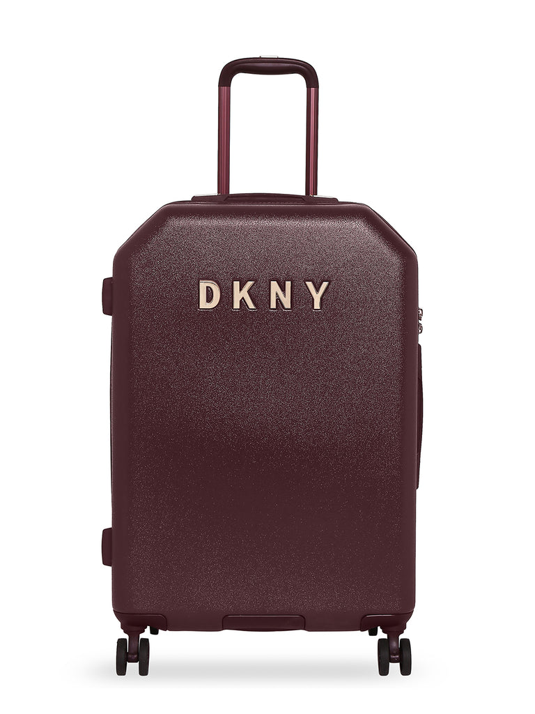 DKNY Allore Hard Body Cabin Burgundy Luggage Trolley