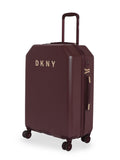 DKNY Allore Hard Body Cabin Burgundy Luggage Trolley