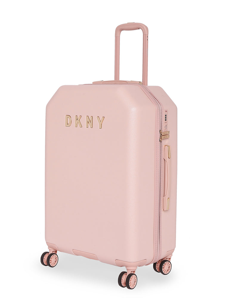 DKNY Allore Hard Cabin Pink Luggage Trolley