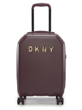 DKNY ALLORE Aubergine Color ABS/PC FILM Material Hard Trolley