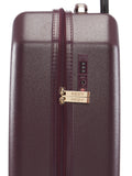 DKNY ALLORE Aubergine Color ABS/PC FILM Material Hard Trolley