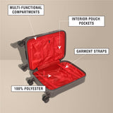 DKNY SEDUCTION Range Bronze Color Hard Luggage