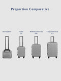 DKNY Token Hs Hard Cabin Silver Luggage Trolley