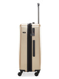 DKNY NEW YORKER Gold Matallic Color ABS Material Hard Trolley